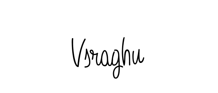 How to Draw Vsraghu signature style? Angelique-Rose-font-FFP is a latest design signature styles for name Vsraghu. Vsraghu signature style 5 images and pictures png