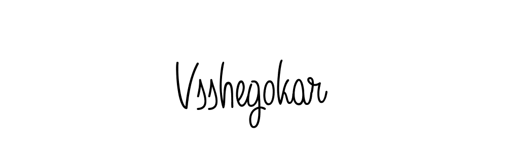 The best way (Angelique-Rose-font-FFP) to make a short signature is to pick only two or three words in your name. The name Vsshegokar include a total of six letters. For converting this name. Vsshegokar signature style 5 images and pictures png