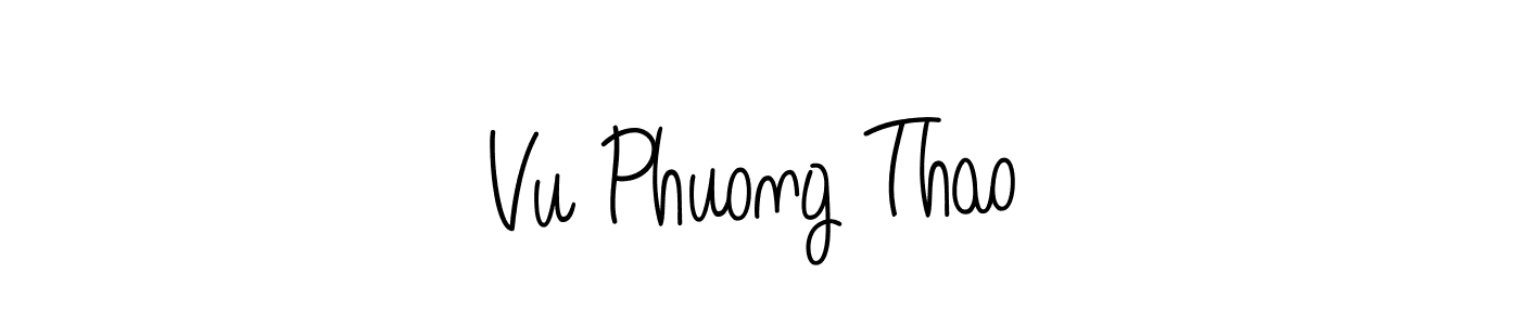 Angelique-Rose-font-FFP is a professional signature style that is perfect for those who want to add a touch of class to their signature. It is also a great choice for those who want to make their signature more unique. Get Vu Phuong Thao name to fancy signature for free. Vu Phuong Thao signature style 5 images and pictures png
