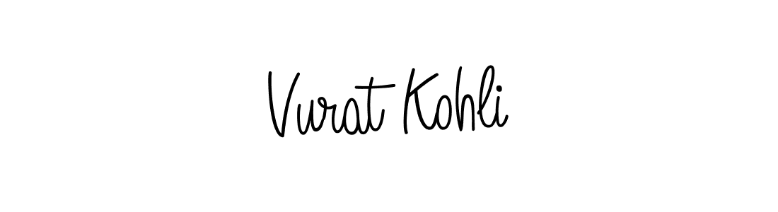 Also we have Vurat Kohli name is the best signature style. Create professional handwritten signature collection using Angelique-Rose-font-FFP autograph style. Vurat Kohli signature style 5 images and pictures png
