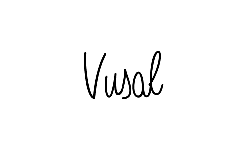 How to Draw Vusal signature style? Angelique-Rose-font-FFP is a latest design signature styles for name Vusal. Vusal signature style 5 images and pictures png