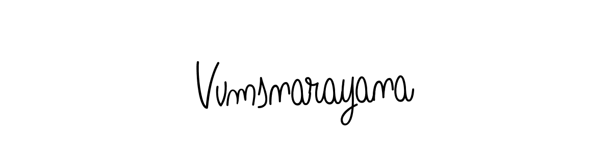 Best and Professional Signature Style for Vvmsnarayana. Angelique-Rose-font-FFP Best Signature Style Collection. Vvmsnarayana signature style 5 images and pictures png