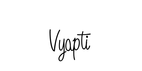 if you are searching for the best signature style for your name Vyapti. so please give up your signature search. here we have designed multiple signature styles  using Angelique-Rose-font-FFP. Vyapti signature style 5 images and pictures png