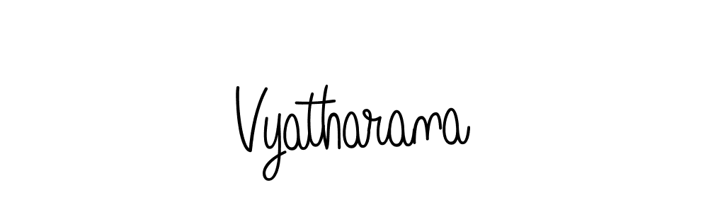 How to make Vyatharana signature? Angelique-Rose-font-FFP is a professional autograph style. Create handwritten signature for Vyatharana name. Vyatharana signature style 5 images and pictures png