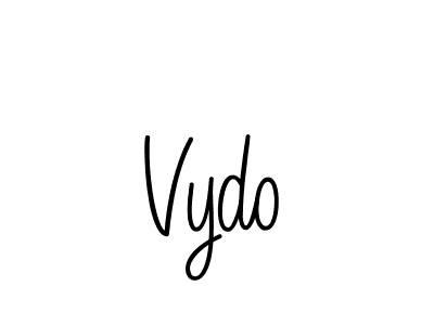 How to make Vydo signature? Angelique-Rose-font-FFP is a professional autograph style. Create handwritten signature for Vydo name. Vydo signature style 5 images and pictures png