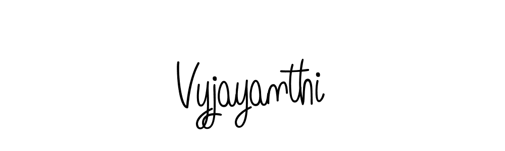 How to Draw Vyjayanthi signature style? Angelique-Rose-font-FFP is a latest design signature styles for name Vyjayanthi. Vyjayanthi signature style 5 images and pictures png