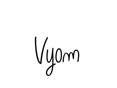 Angelique-Rose-font-FFP is a professional signature style that is perfect for those who want to add a touch of class to their signature. It is also a great choice for those who want to make their signature more unique. Get Vyom name to fancy signature for free. Vyom signature style 5 images and pictures png