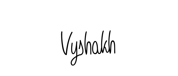 How to make Vyshakh signature? Angelique-Rose-font-FFP is a professional autograph style. Create handwritten signature for Vyshakh name. Vyshakh signature style 5 images and pictures png