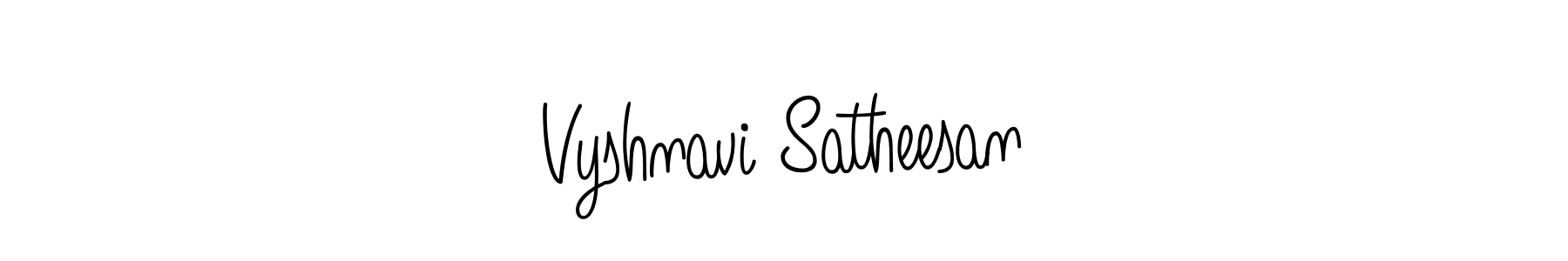 if you are searching for the best signature style for your name Vyshnavi Satheesan. so please give up your signature search. here we have designed multiple signature styles  using Angelique-Rose-font-FFP. Vyshnavi Satheesan signature style 5 images and pictures png