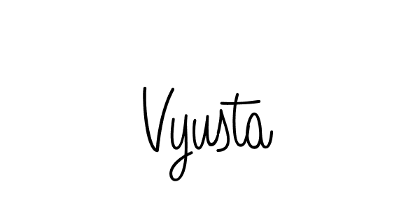 Make a short Vyusta signature style. Manage your documents anywhere anytime using Angelique-Rose-font-FFP. Create and add eSignatures, submit forms, share and send files easily. Vyusta signature style 5 images and pictures png