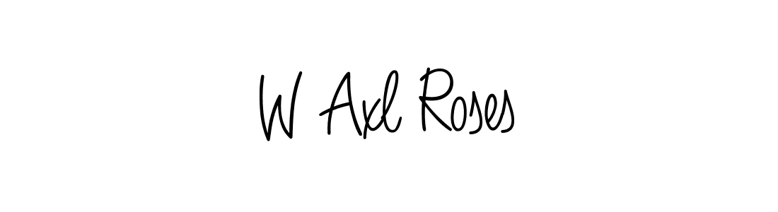 Also You can easily find your signature by using the search form. We will create W Axl Roses name handwritten signature images for you free of cost using Angelique-Rose-font-FFP sign style. W Axl Roses signature style 5 images and pictures png