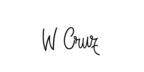 Also You can easily find your signature by using the search form. We will create W Cruz name handwritten signature images for you free of cost using Angelique-Rose-font-FFP sign style. W Cruz signature style 5 images and pictures png