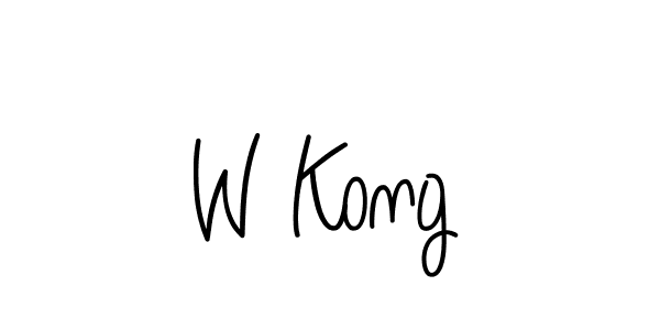 It looks lik you need a new signature style for name W Kong. Design unique handwritten (Angelique-Rose-font-FFP) signature with our free signature maker in just a few clicks. W Kong signature style 5 images and pictures png