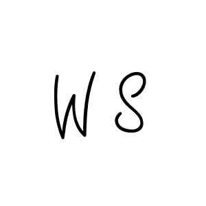 Once you've used our free online signature maker to create your best signature Angelique-Rose-font-FFP style, it's time to enjoy all of the benefits that W S name signing documents. W S signature style 5 images and pictures png