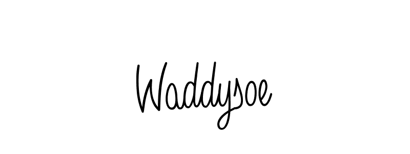 Make a beautiful signature design for name Waddysoe. Use this online signature maker to create a handwritten signature for free. Waddysoe signature style 5 images and pictures png