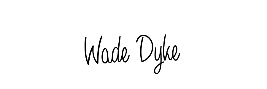 You can use this online signature creator to create a handwritten signature for the name Wade Dyke. This is the best online autograph maker. Wade Dyke signature style 5 images and pictures png