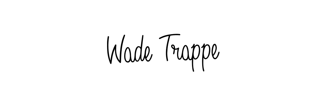 Also we have Wade Trappe name is the best signature style. Create professional handwritten signature collection using Angelique-Rose-font-FFP autograph style. Wade Trappe signature style 5 images and pictures png