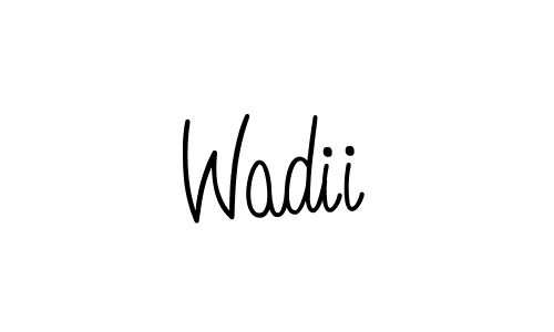 It looks lik you need a new signature style for name Wadii. Design unique handwritten (Angelique-Rose-font-FFP) signature with our free signature maker in just a few clicks. Wadii signature style 5 images and pictures png
