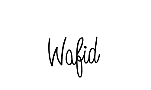 How to make Wafid signature? Angelique-Rose-font-FFP is a professional autograph style. Create handwritten signature for Wafid name. Wafid signature style 5 images and pictures png