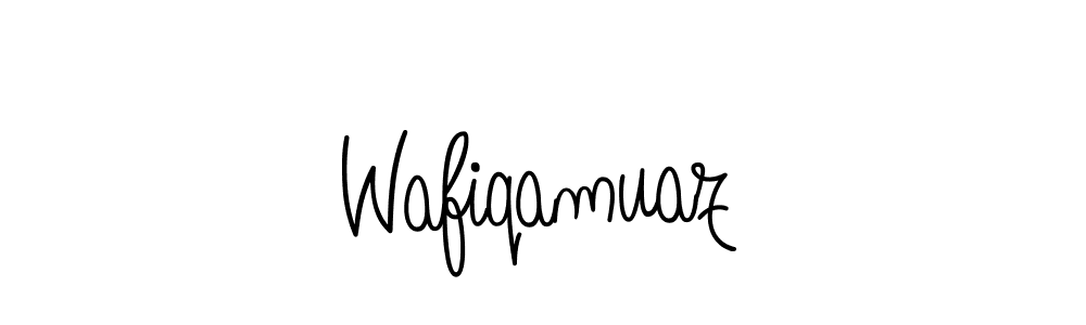 if you are searching for the best signature style for your name Wafiqamuaz. so please give up your signature search. here we have designed multiple signature styles  using Angelique-Rose-font-FFP. Wafiqamuaz signature style 5 images and pictures png