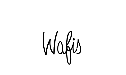 Make a beautiful signature design for name Wafis. Use this online signature maker to create a handwritten signature for free. Wafis signature style 5 images and pictures png