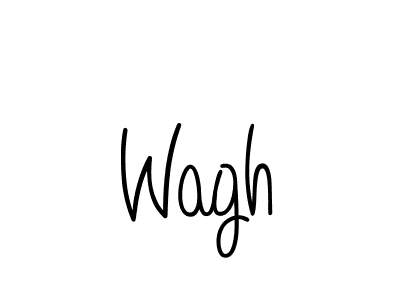 The best way (Angelique-Rose-font-FFP) to make a short signature is to pick only two or three words in your name. The name Wagh include a total of six letters. For converting this name. Wagh signature style 5 images and pictures png