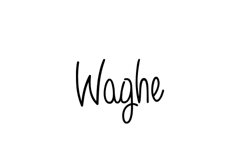 Also we have Waghe name is the best signature style. Create professional handwritten signature collection using Angelique-Rose-font-FFP autograph style. Waghe signature style 5 images and pictures png