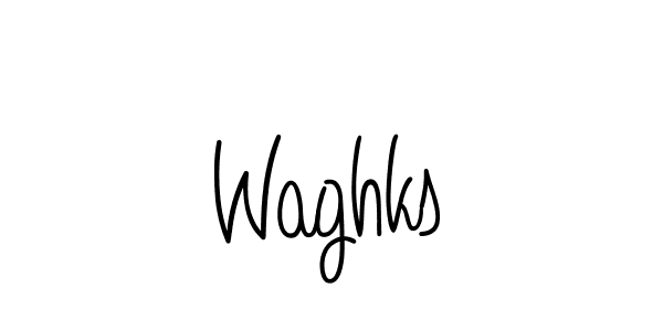 Create a beautiful signature design for name Waghks. With this signature (Angelique-Rose-font-FFP) fonts, you can make a handwritten signature for free. Waghks signature style 5 images and pictures png
