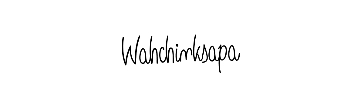 Similarly Angelique-Rose-font-FFP is the best handwritten signature design. Signature creator online .You can use it as an online autograph creator for name Wahchinksapa. Wahchinksapa signature style 5 images and pictures png