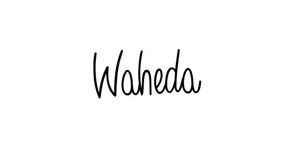 Make a beautiful signature design for name Waheda. Use this online signature maker to create a handwritten signature for free. Waheda signature style 5 images and pictures png