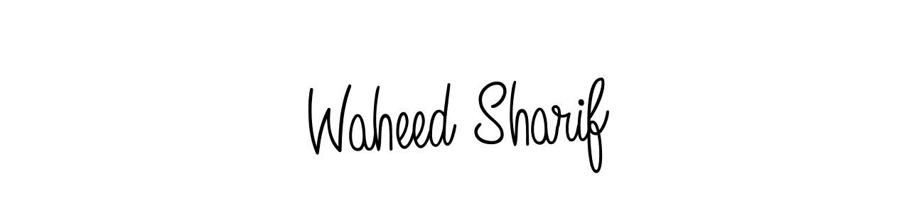 It looks lik you need a new signature style for name Waheed Sharif. Design unique handwritten (Angelique-Rose-font-FFP) signature with our free signature maker in just a few clicks. Waheed Sharif signature style 5 images and pictures png