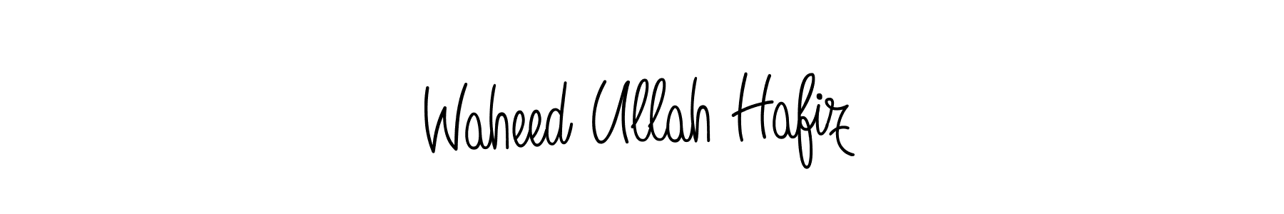 How to make Waheed Ullah Hafiz signature? Angelique-Rose-font-FFP is a professional autograph style. Create handwritten signature for Waheed Ullah Hafiz name. Waheed Ullah Hafiz signature style 5 images and pictures png