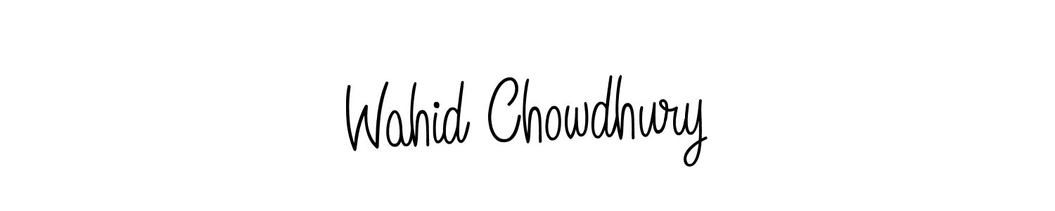 Here are the top 10 professional signature styles for the name Wahid Chowdhury. These are the best autograph styles you can use for your name. Wahid Chowdhury signature style 5 images and pictures png