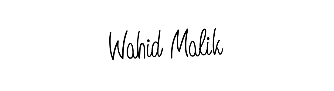 This is the best signature style for the Wahid Malik name. Also you like these signature font (Angelique-Rose-font-FFP). Mix name signature. Wahid Malik signature style 5 images and pictures png