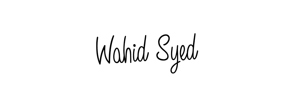 Make a short Wahid Syed signature style. Manage your documents anywhere anytime using Angelique-Rose-font-FFP. Create and add eSignatures, submit forms, share and send files easily. Wahid Syed signature style 5 images and pictures png