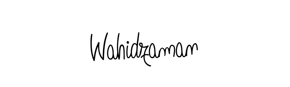 How to make Wahidzaman name signature. Use Angelique-Rose-font-FFP style for creating short signs online. This is the latest handwritten sign. Wahidzaman signature style 5 images and pictures png