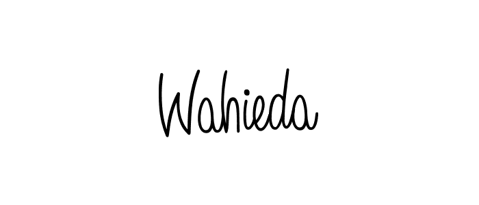 Similarly Angelique-Rose-font-FFP is the best handwritten signature design. Signature creator online .You can use it as an online autograph creator for name Wahieda. Wahieda signature style 5 images and pictures png