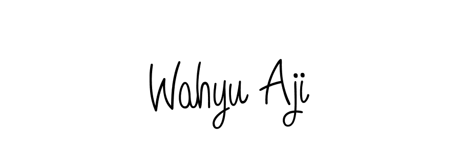 How to Draw Wahyu Aji signature style? Angelique-Rose-font-FFP is a latest design signature styles for name Wahyu Aji. Wahyu Aji signature style 5 images and pictures png