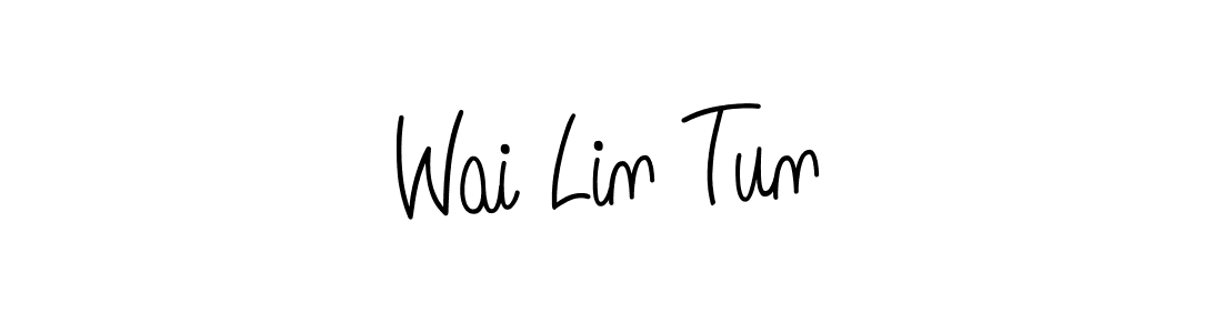 This is the best signature style for the Wai Lin Tun name. Also you like these signature font (Angelique-Rose-font-FFP). Mix name signature. Wai Lin Tun signature style 5 images and pictures png