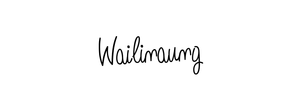 It looks lik you need a new signature style for name Wailinaung. Design unique handwritten (Angelique-Rose-font-FFP) signature with our free signature maker in just a few clicks. Wailinaung signature style 5 images and pictures png