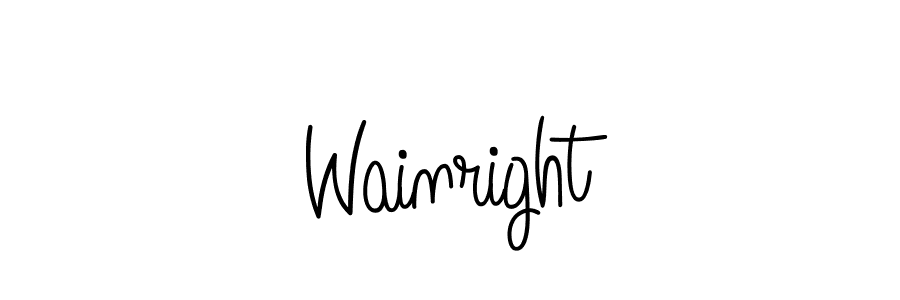 You can use this online signature creator to create a handwritten signature for the name Wainright. This is the best online autograph maker. Wainright signature style 5 images and pictures png