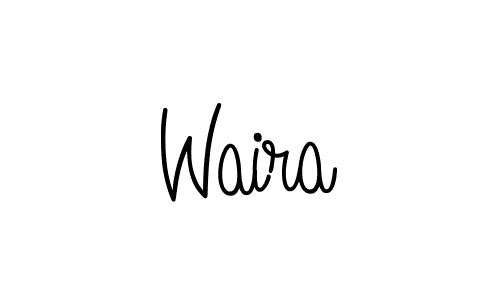 It looks lik you need a new signature style for name Waira. Design unique handwritten (Angelique-Rose-font-FFP) signature with our free signature maker in just a few clicks. Waira signature style 5 images and pictures png