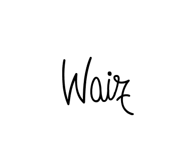 Check out images of Autograph of Waiz name. Actor Waiz Signature Style. Angelique-Rose-font-FFP is a professional sign style online. Waiz signature style 5 images and pictures png