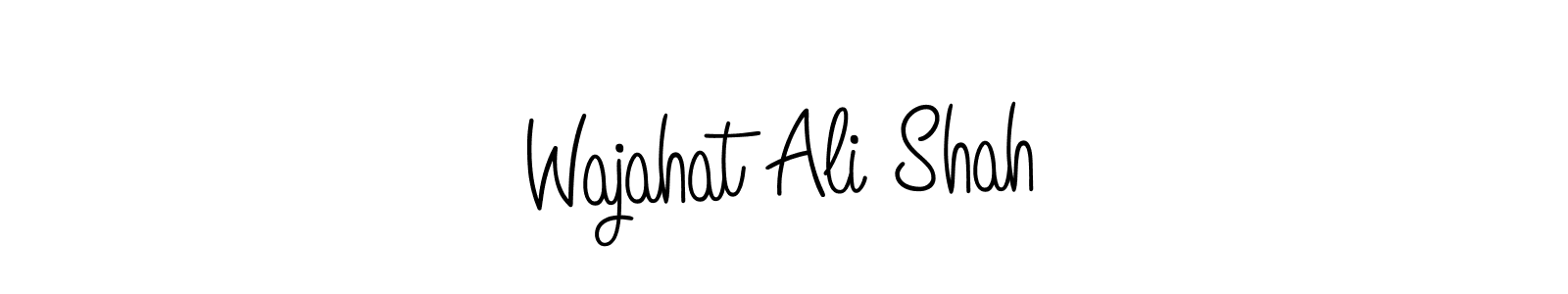 How to make Wajahat Ali Shah signature? Angelique-Rose-font-FFP is a professional autograph style. Create handwritten signature for Wajahat Ali Shah name. Wajahat Ali Shah signature style 5 images and pictures png