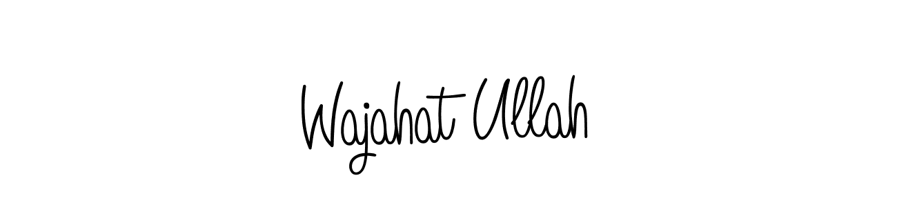 Angelique-Rose-font-FFP is a professional signature style that is perfect for those who want to add a touch of class to their signature. It is also a great choice for those who want to make their signature more unique. Get Wajahat Ullah name to fancy signature for free. Wajahat Ullah signature style 5 images and pictures png