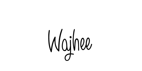 This is the best signature style for the Wajhee name. Also you like these signature font (Angelique-Rose-font-FFP). Mix name signature. Wajhee signature style 5 images and pictures png