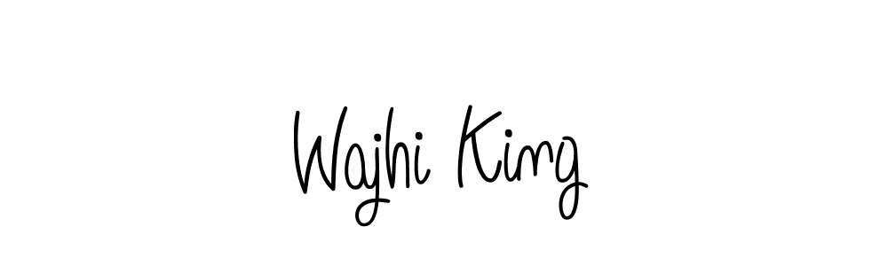 Once you've used our free online signature maker to create your best signature Angelique-Rose-font-FFP style, it's time to enjoy all of the benefits that Wajhi King name signing documents. Wajhi King signature style 5 images and pictures png