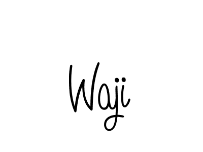 if you are searching for the best signature style for your name Waji. so please give up your signature search. here we have designed multiple signature styles  using Angelique-Rose-font-FFP. Waji signature style 5 images and pictures png