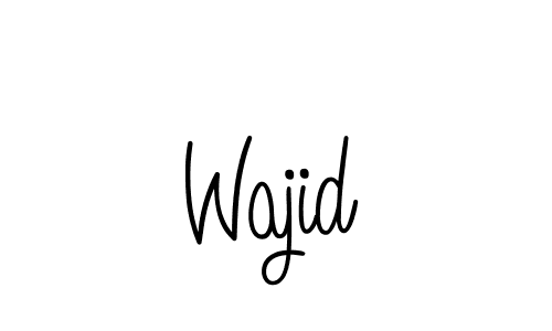 Wajid stylish signature style. Best Handwritten Sign (Angelique-Rose-font-FFP) for my name. Handwritten Signature Collection Ideas for my name Wajid. Wajid signature style 5 images and pictures png