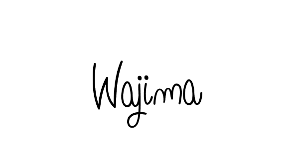 Design your own signature with our free online signature maker. With this signature software, you can create a handwritten (Angelique-Rose-font-FFP) signature for name Wajima. Wajima signature style 5 images and pictures png